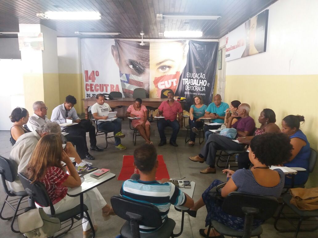 Segunda reunião do Coletivo de Comunicação da CUT Bahia